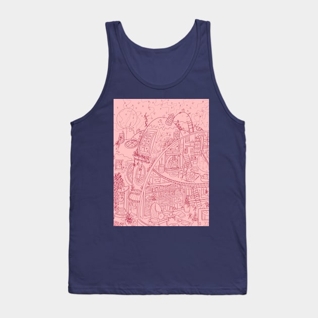 Home life Tank Top by Niko Bloom